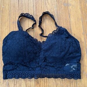 Gilly Hicks Blue Lace Bralette